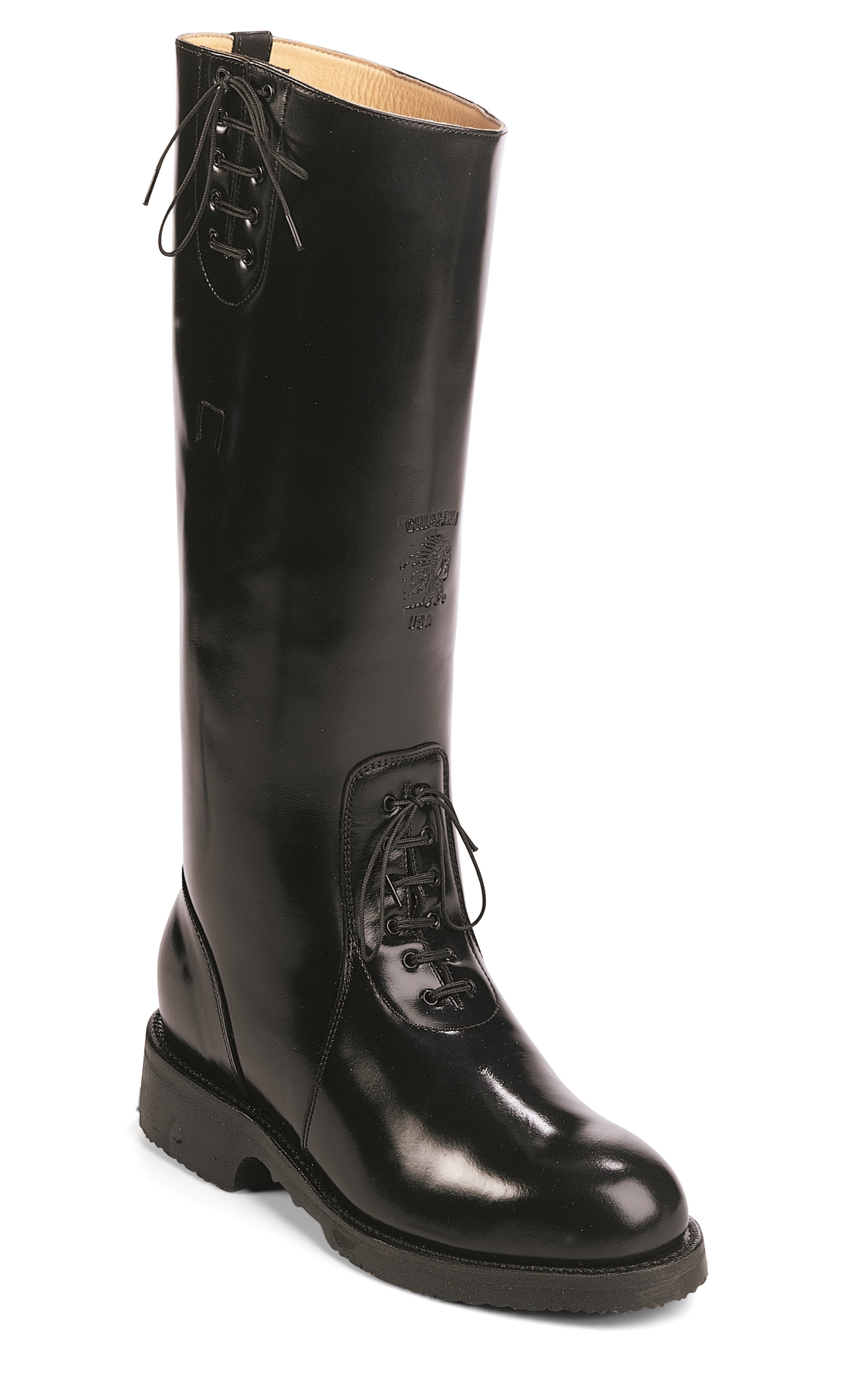 trooper lace up boots